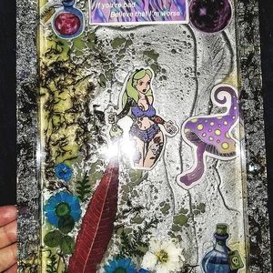 Glow in the dark homemade resin rolling tray